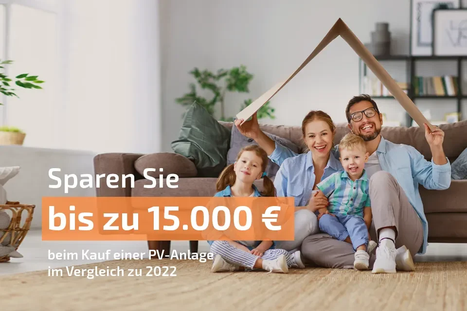 Photovoltaik Anlage sparen 2023